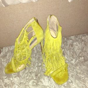 Steve Madden Fringe heels